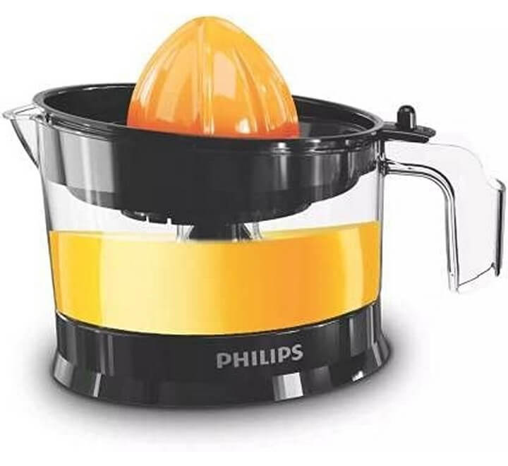 PHILIPS Citrus Press Juicer HR2788/00 Black & Transparent Medium (HR2788/00)